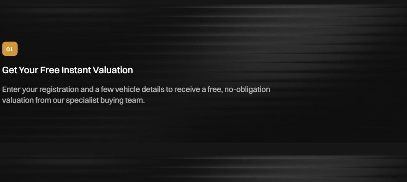 How We Buy Your Car — Five-Step Selling Process